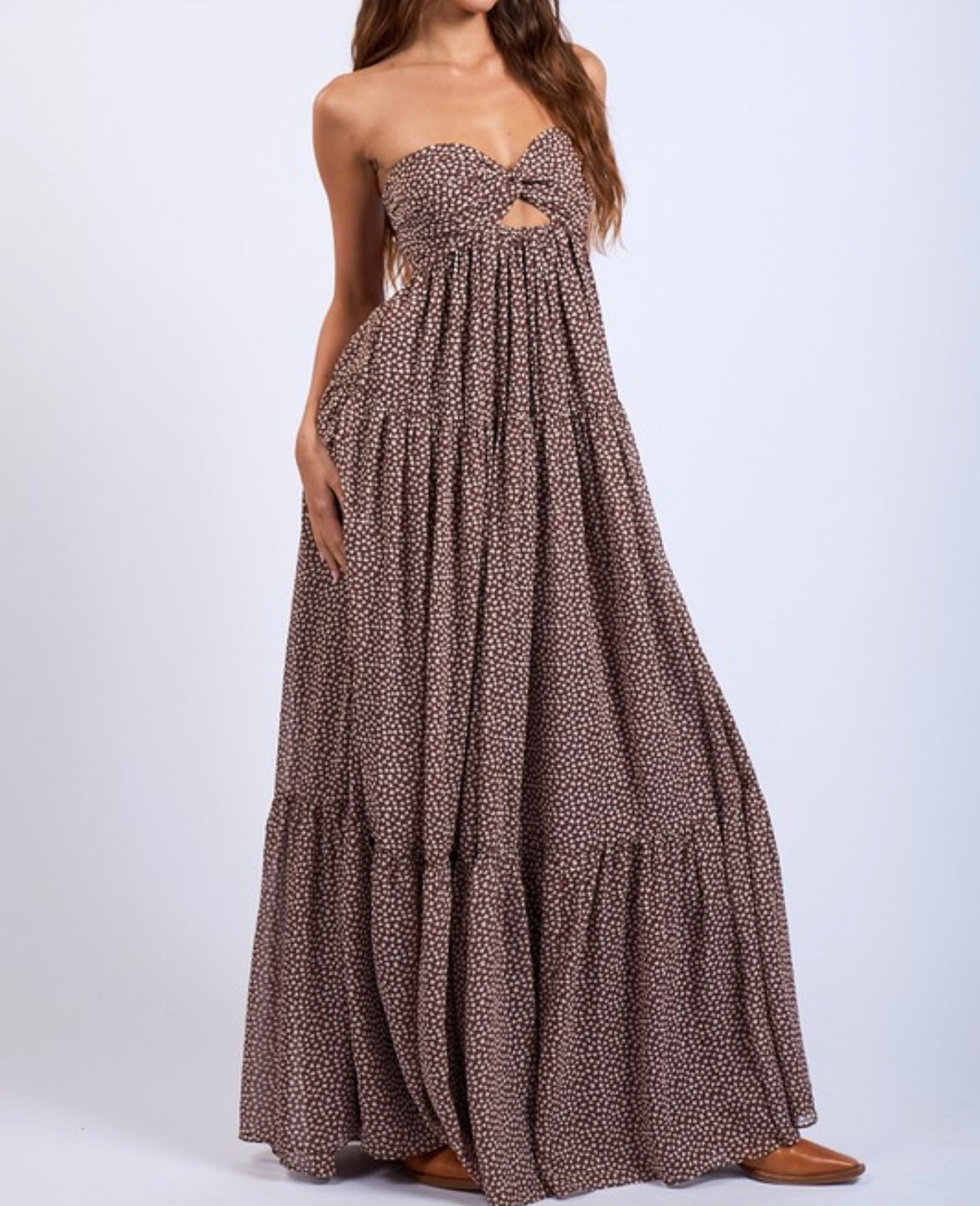 Brown Maxi Dress